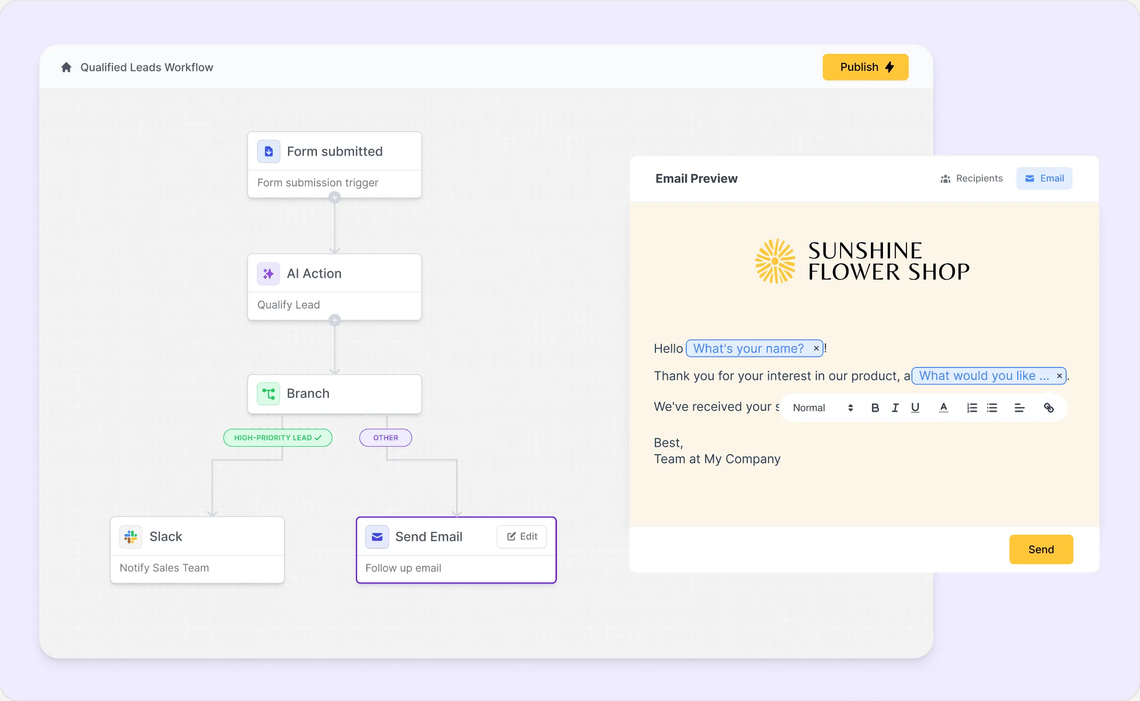 Fillout screenshot 2
